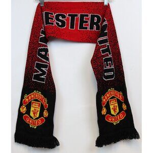 Manchester United Scarf UK Soccer Club Football Knitted Futball Sports Fringe